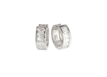 Rhodium Plated | Fashion Earrings